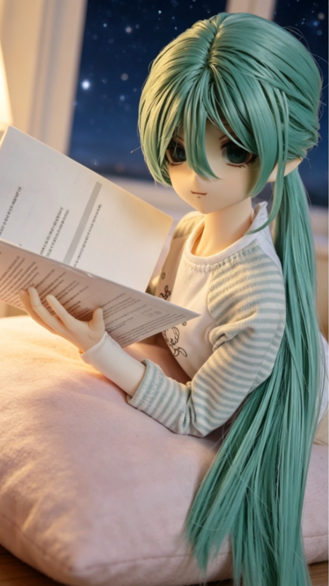单马尾初音